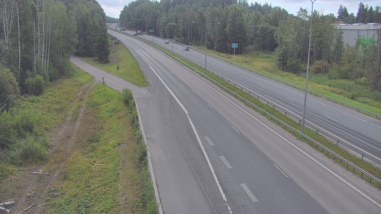 Weather Camera Image Road 1 Espoo, Kirkkojärvi, Espoo, Uusimaa