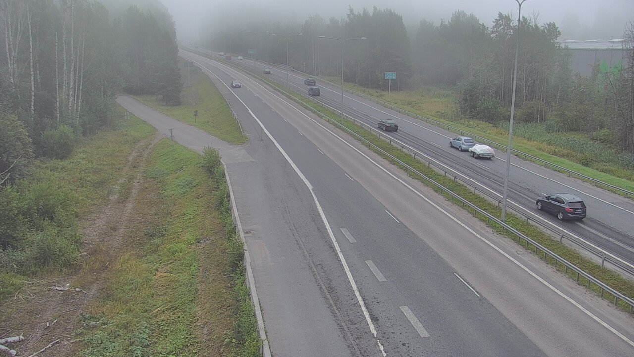 Weather Camera Image Road 1 Espoo, Kirkkojärvi, Espoo, Uusimaa