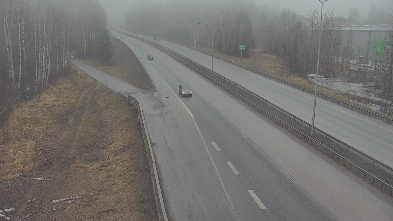 Weather Camera Image Road 1 Espoo, Kirkkojärvi, Espoo, Uusimaa