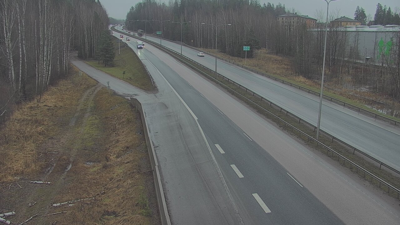 Weather Camera Image Väg 1 Esbo, Kyrkträsk, Espoo, Uusimaa
