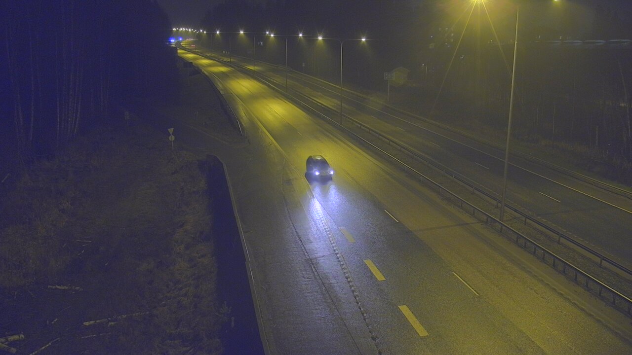Weather Camera Image Väg 1 Esbo, Kyrkträsk, Espoo, Uusimaa