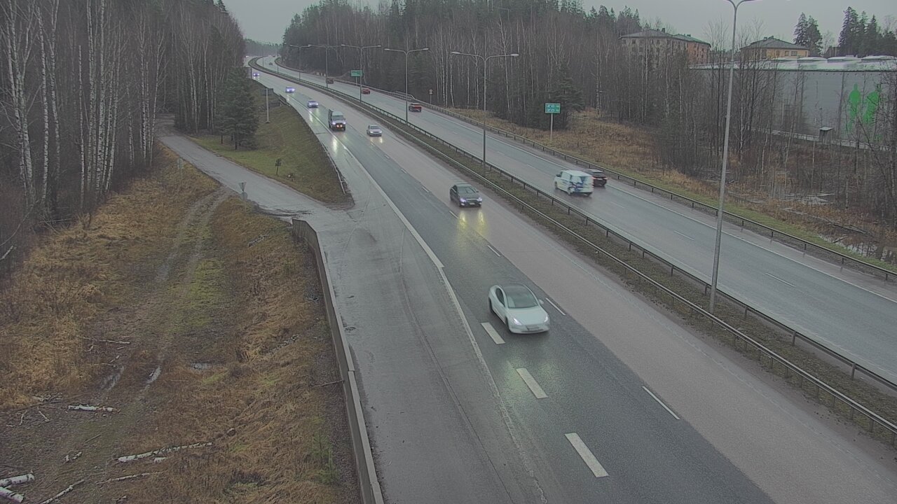 Weather Camera Image Väg 1 Esbo, Kyrkträsk, Espoo, Uusimaa