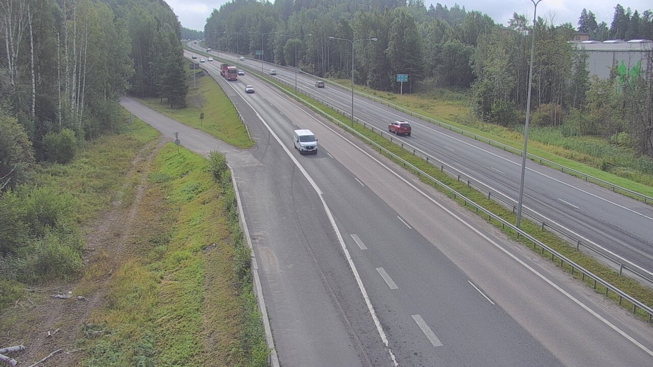Weather Camera Image Road 1 Espoo, Kirkkojärvi, Espoo, Uusimaa