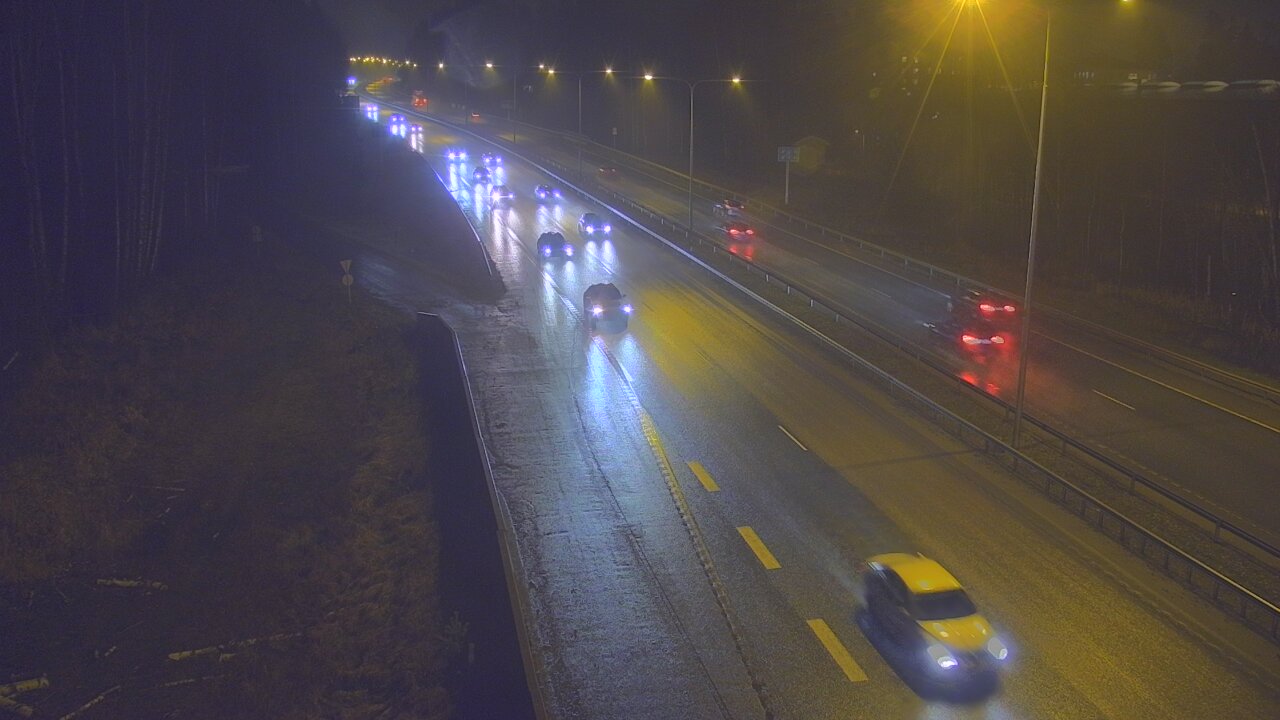 Weather Camera Image Väg 1 Esbo, Kyrkträsk, Espoo, Uusimaa