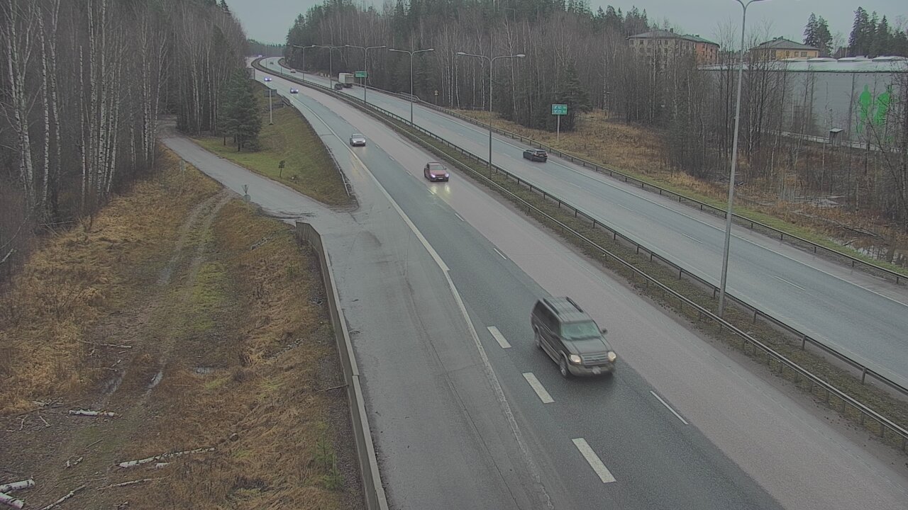 Weather Camera Image Väg 1 Esbo, Kyrkträsk, Espoo, Uusimaa