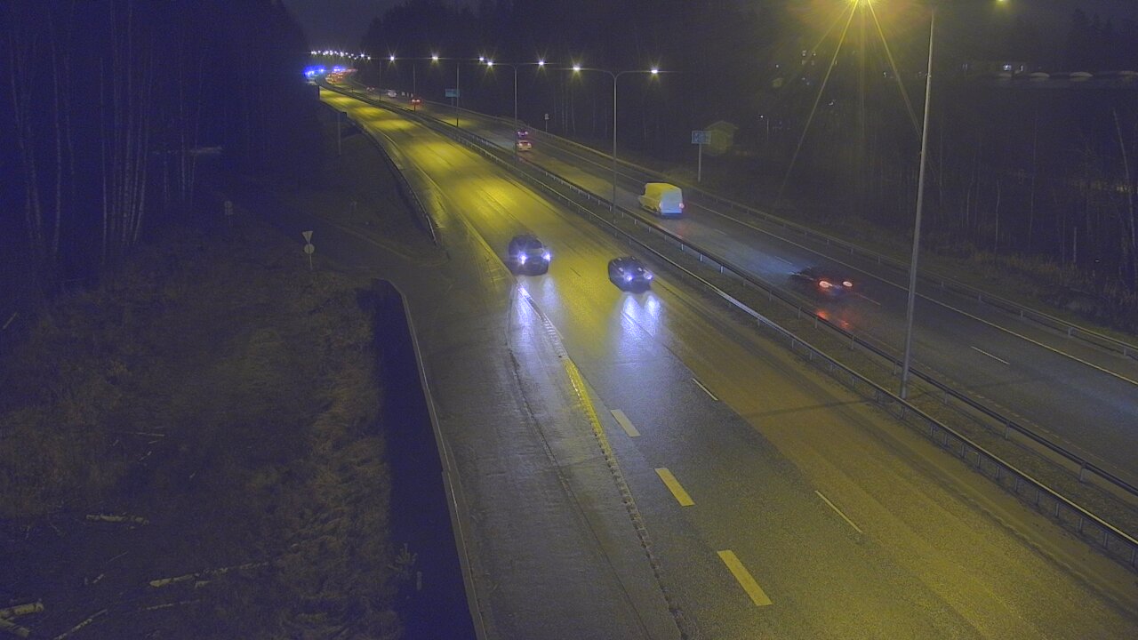 Weather Camera Image Väg 1 Esbo, Kyrkträsk, Espoo, Uusimaa