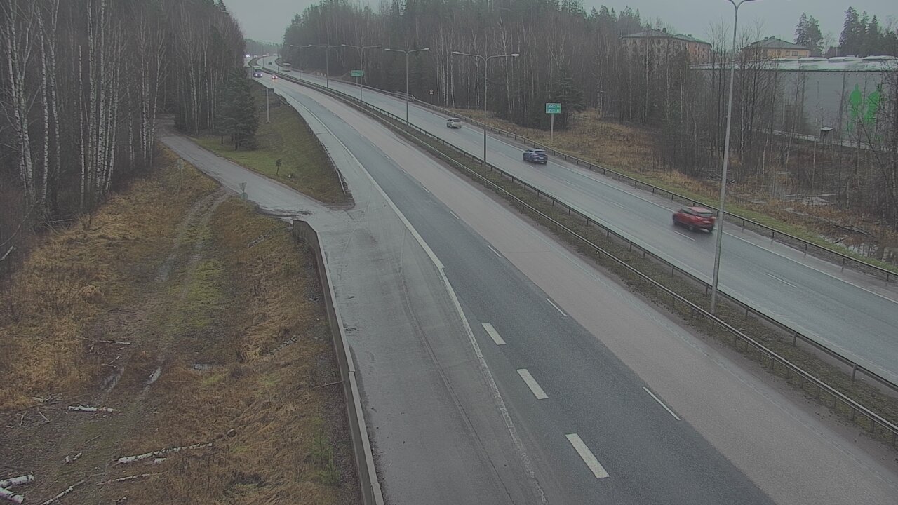 Weather Camera Image Väg 1 Esbo, Kyrkträsk, Espoo, Uusimaa