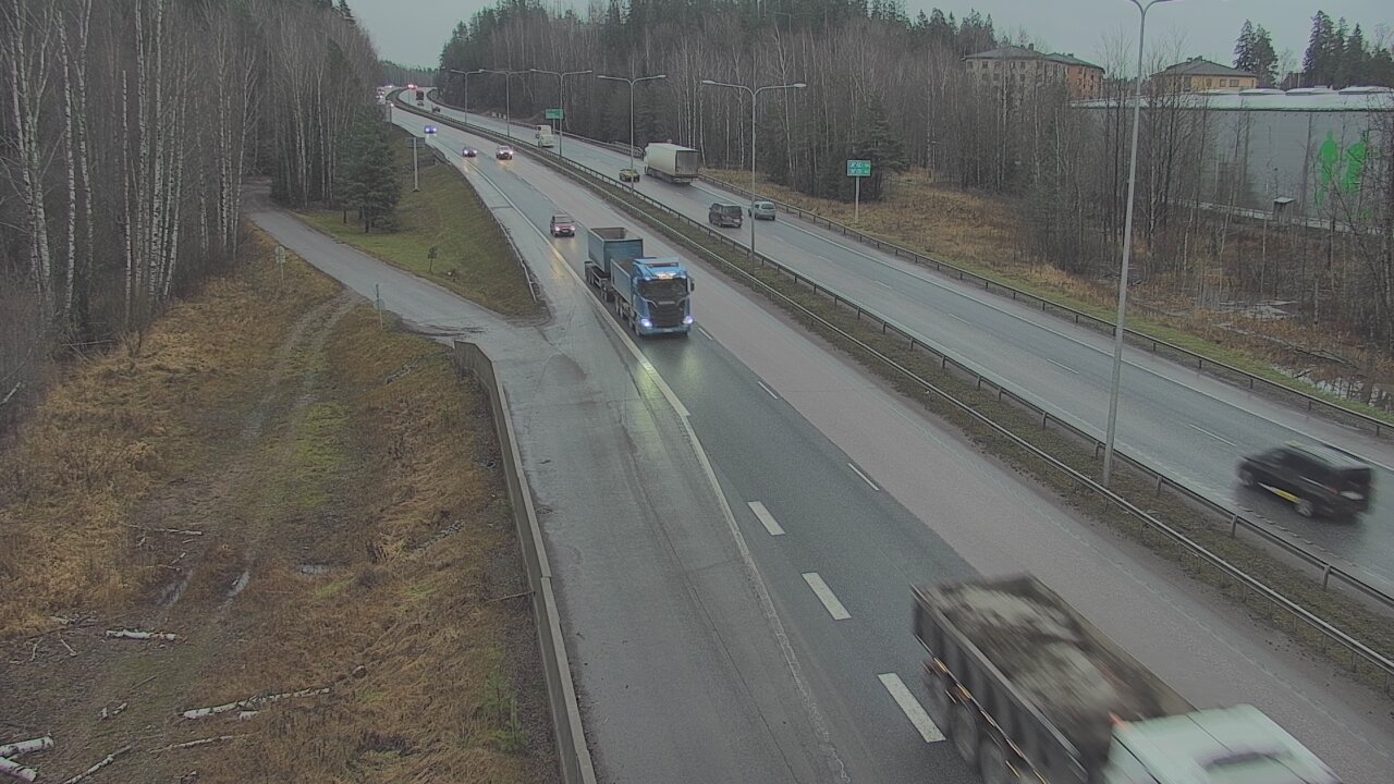 Weather Camera Image Väg 1 Esbo, Kyrkträsk, Espoo, Uusimaa