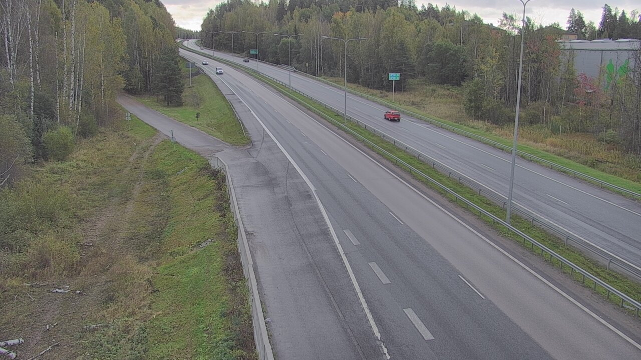 Weather Camera Image Road 1 Espoo, Kirkkojärvi, Espoo, Uusimaa