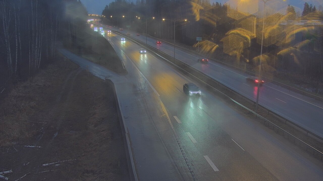 Weather Camera Image Väg 1 Esbo, Kyrkträsk, Espoo, Uusimaa