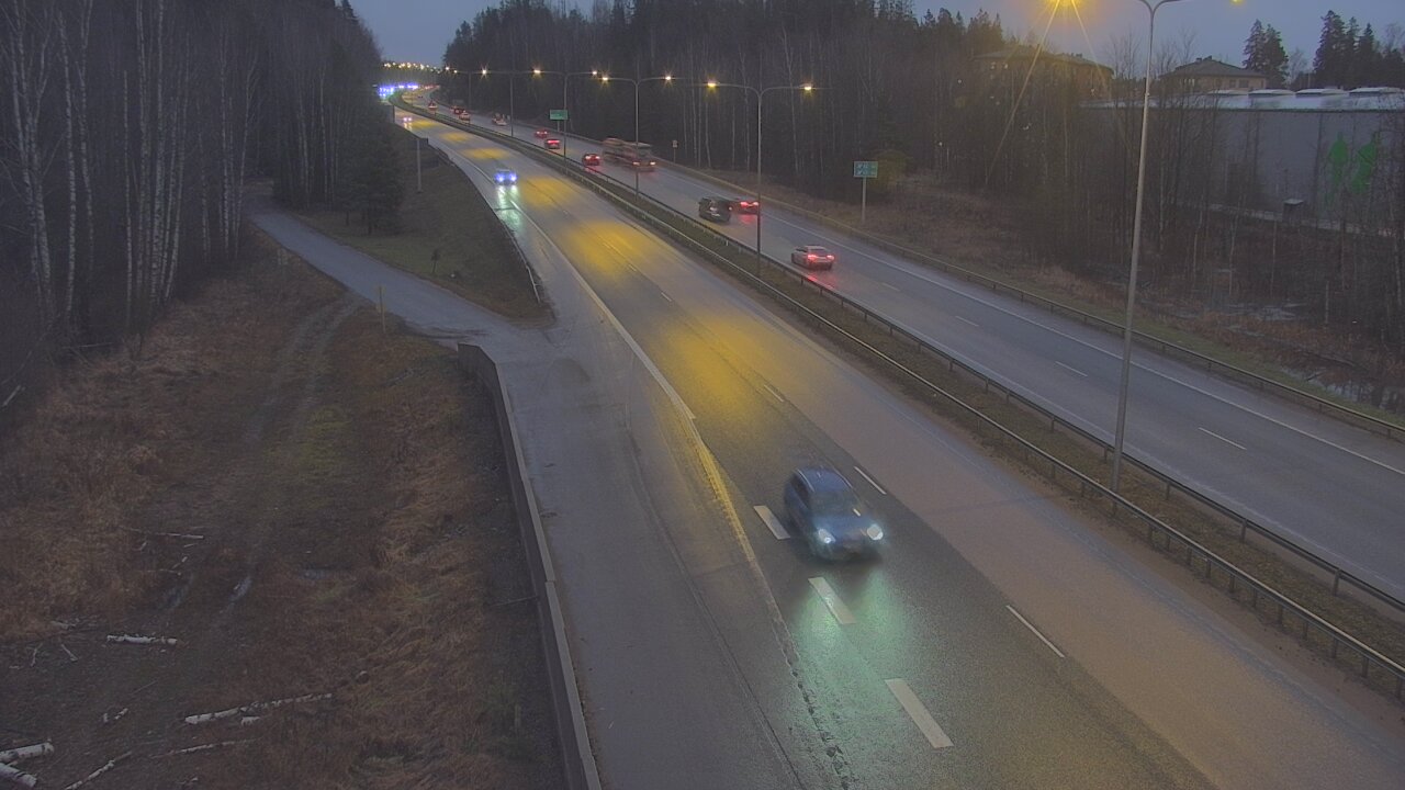 Weather Camera Image Väg 1 Esbo, Kyrkträsk, Espoo, Uusimaa