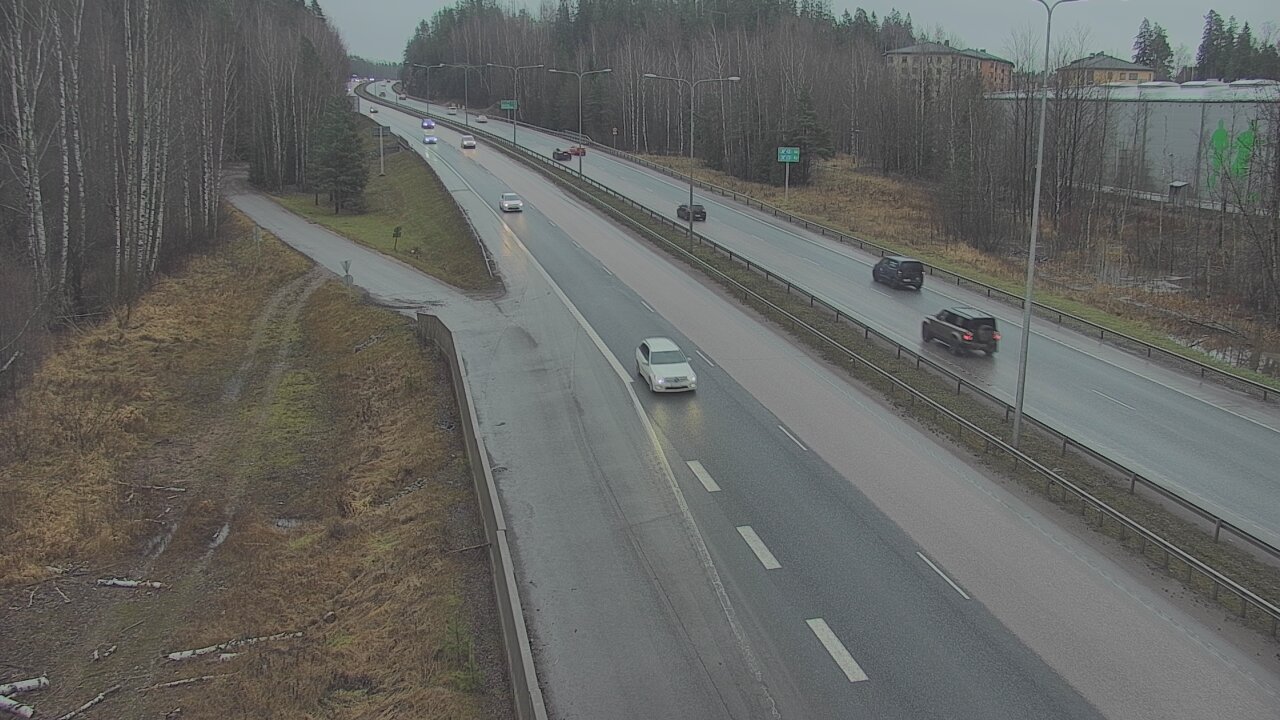 Weather Camera Image Väg 1 Esbo, Kyrkträsk, Espoo, Uusimaa