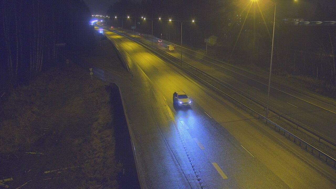 Weather Camera Image Väg 1 Esbo, Kyrkträsk, Espoo, Uusimaa