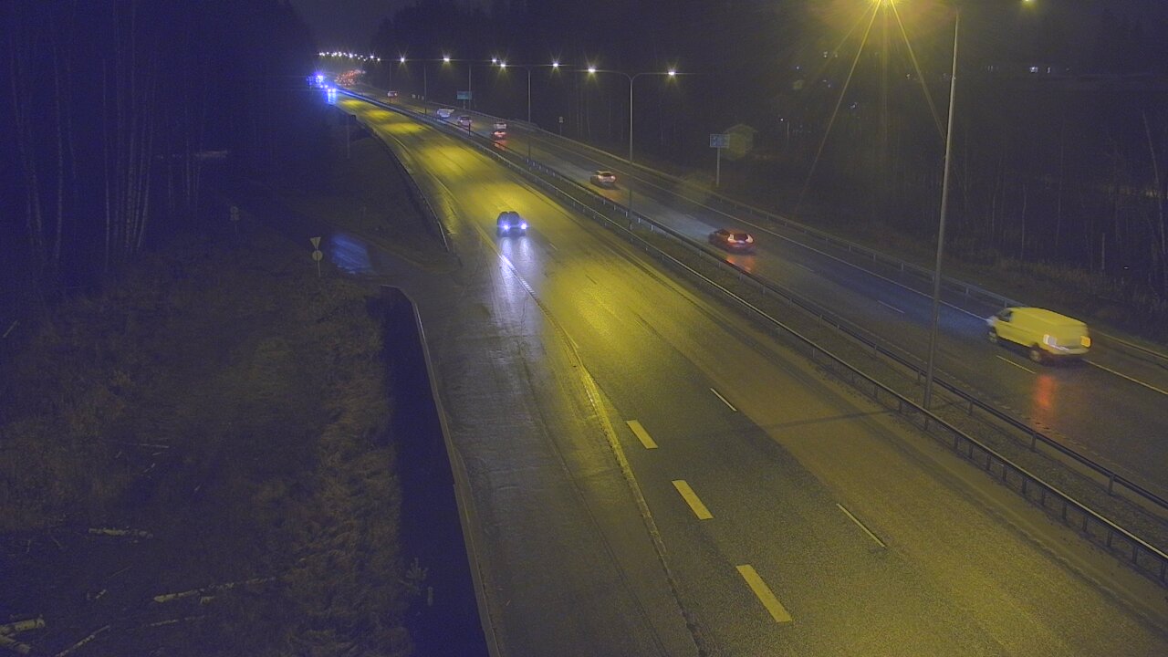 Weather Camera Image Väg 1 Esbo, Kyrkträsk, Espoo, Uusimaa