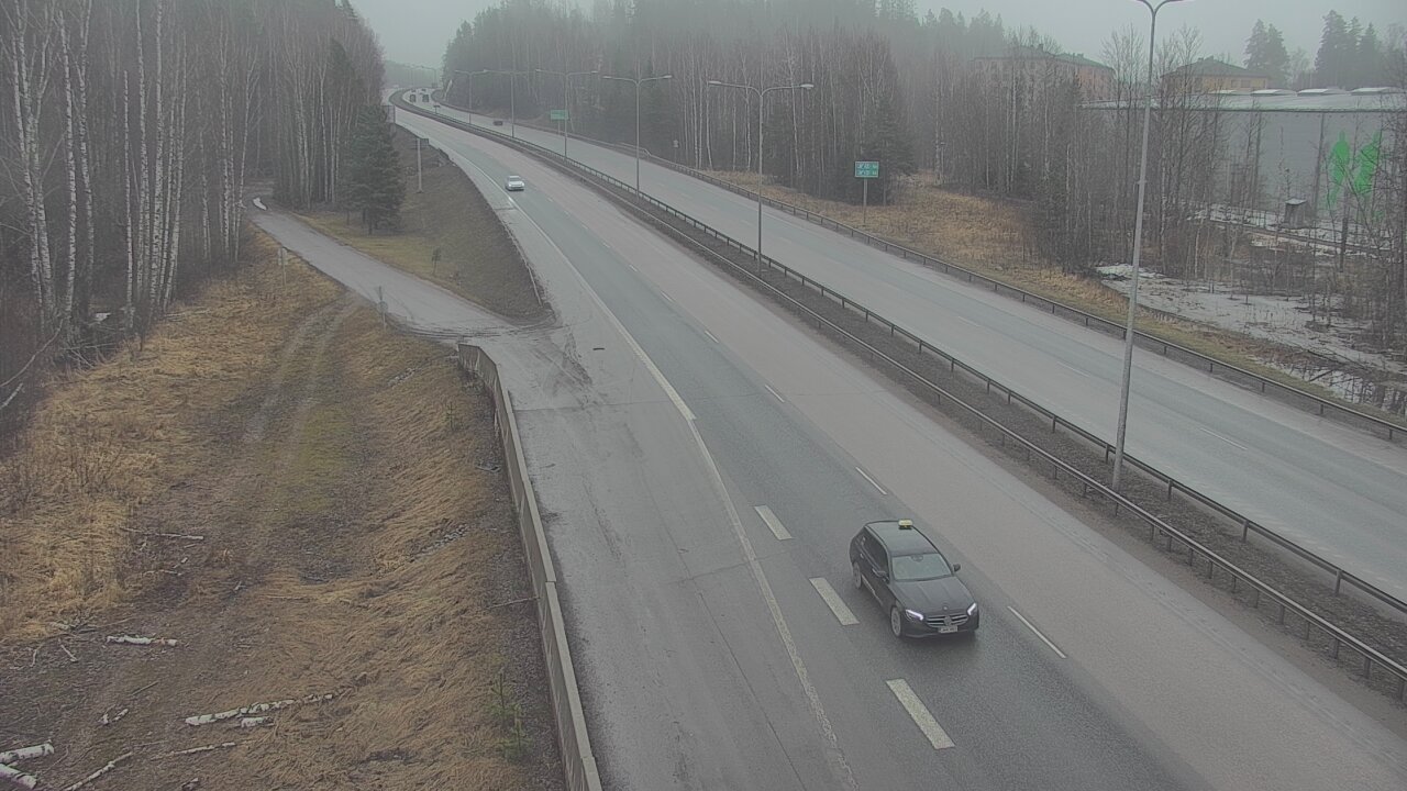 Weather Camera Image Road 1 Espoo, Kirkkojärvi, Espoo, Uusimaa
