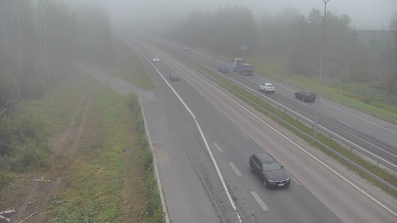Weather Camera Image Road 1 Espoo, Kirkkojärvi, Espoo, Uusimaa