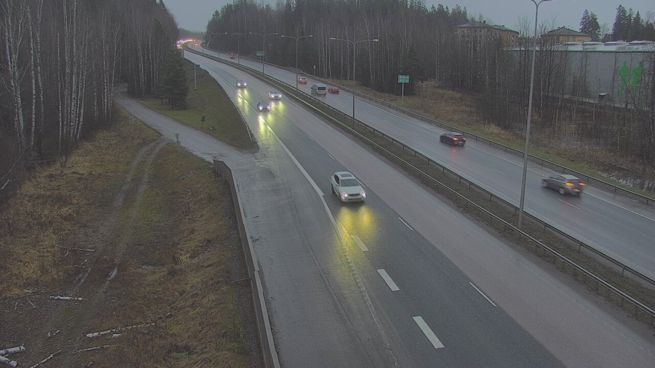 Weather Camera Image Väg 1 Esbo, Kyrkträsk, Espoo, Uusimaa
