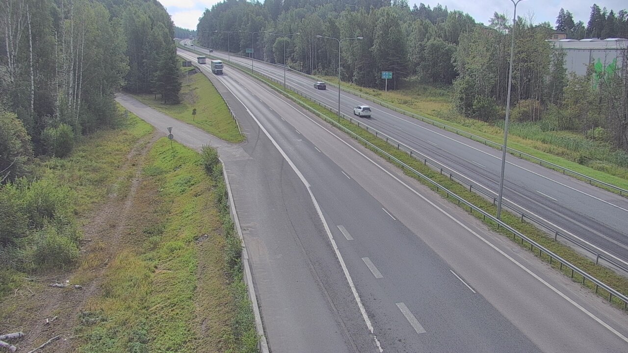 Weather Camera Image Road 1 Espoo, Kirkkojärvi, Espoo, Uusimaa