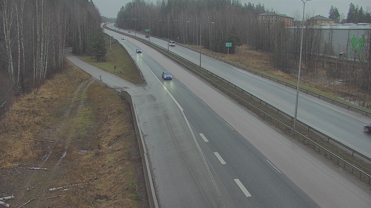 Weather Camera Image Väg 1 Esbo, Kyrkträsk, Espoo, Uusimaa