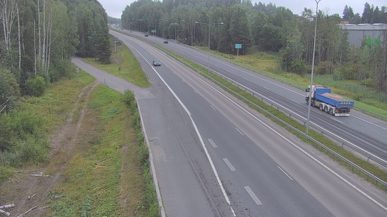 Weather Camera Image Road 1 Espoo, Kirkkojärvi, Espoo, Uusimaa