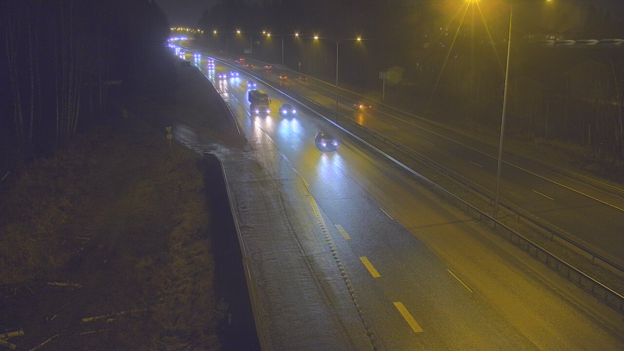 Weather Camera Image Väg 1 Esbo, Kyrkträsk, Espoo, Uusimaa