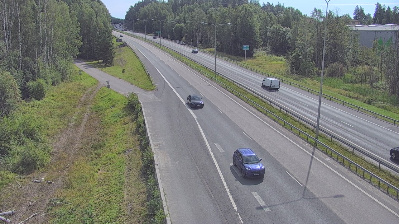 Weather Camera Image Road 1 Espoo, Kirkkojärvi, Espoo, Uusimaa
