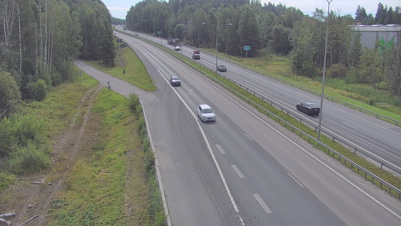 Weather Camera Image Road 1 Espoo, Kirkkojärvi, Espoo, Uusimaa