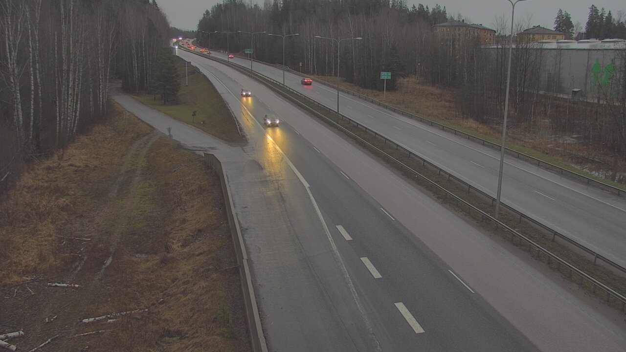 Weather Camera Image Väg 1 Esbo, Kyrkträsk, Espoo, Uusimaa