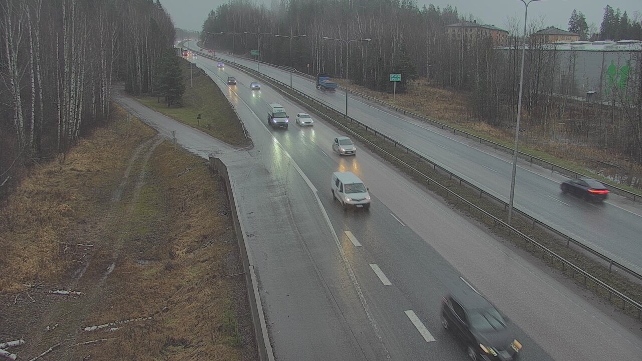 Weather Camera Image Väg 1 Esbo, Kyrkträsk, Espoo, Uusimaa