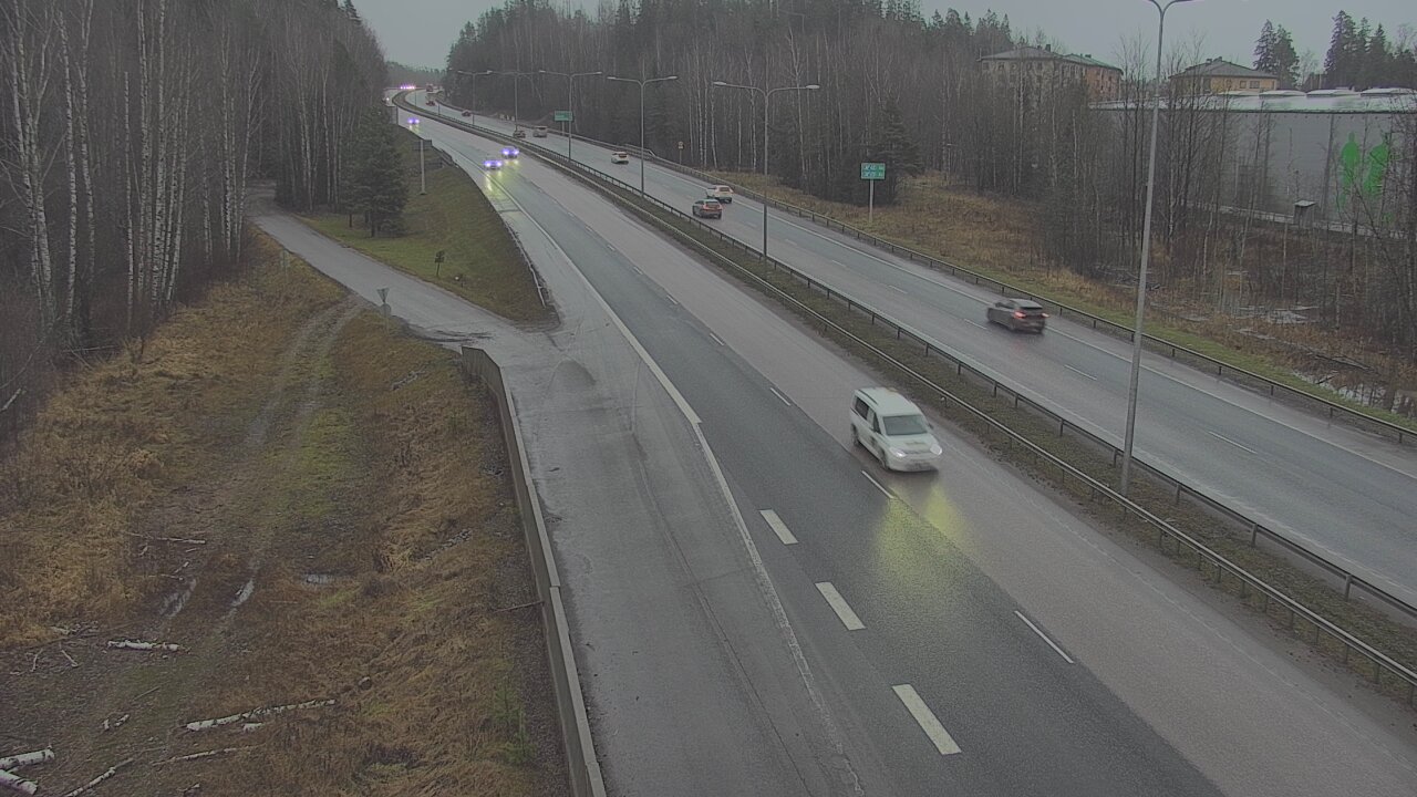 Weather Camera Image Väg 1 Esbo, Kyrkträsk, Espoo, Uusimaa