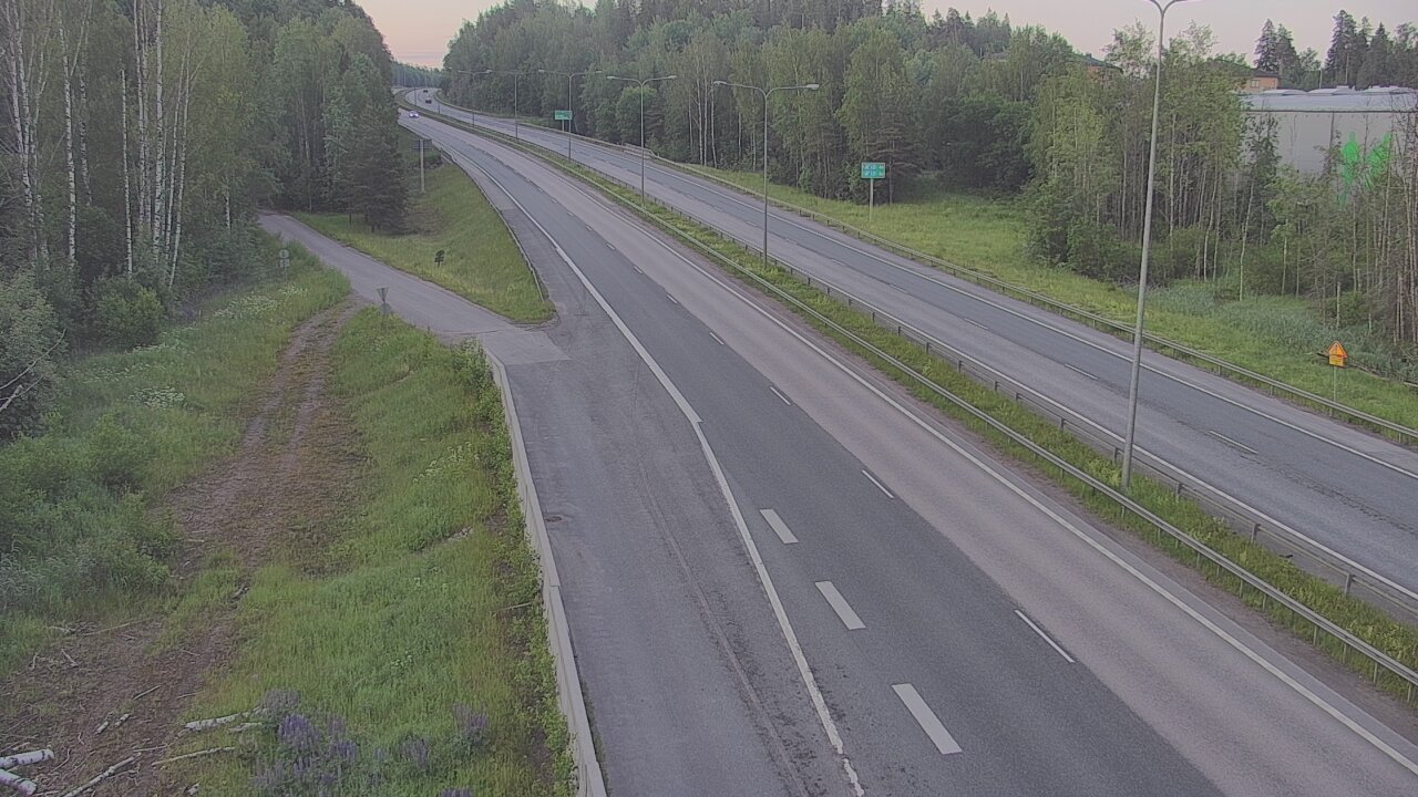Weather Camera Image Road 1 Espoo, Kirkkojärvi, Espoo, Uusimaa