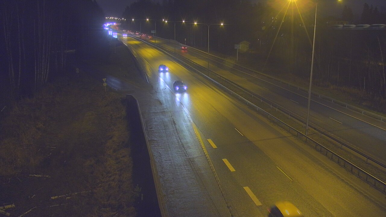 Weather Camera Image Väg 1 Esbo, Kyrkträsk, Espoo, Uusimaa