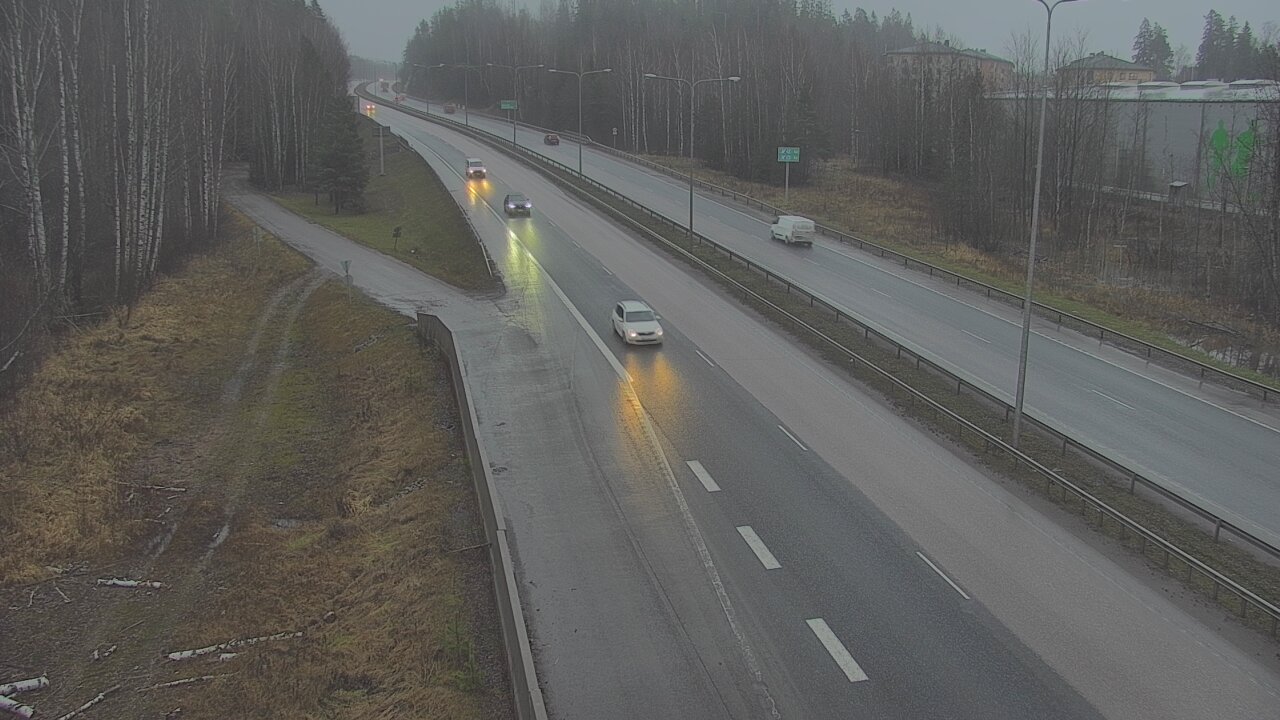 Weather Camera Image Väg 1 Esbo, Kyrkträsk, Espoo, Uusimaa