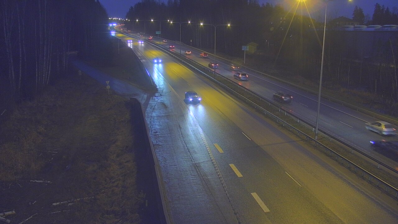 Weather Camera Image Väg 1 Esbo, Kyrkträsk, Espoo, Uusimaa