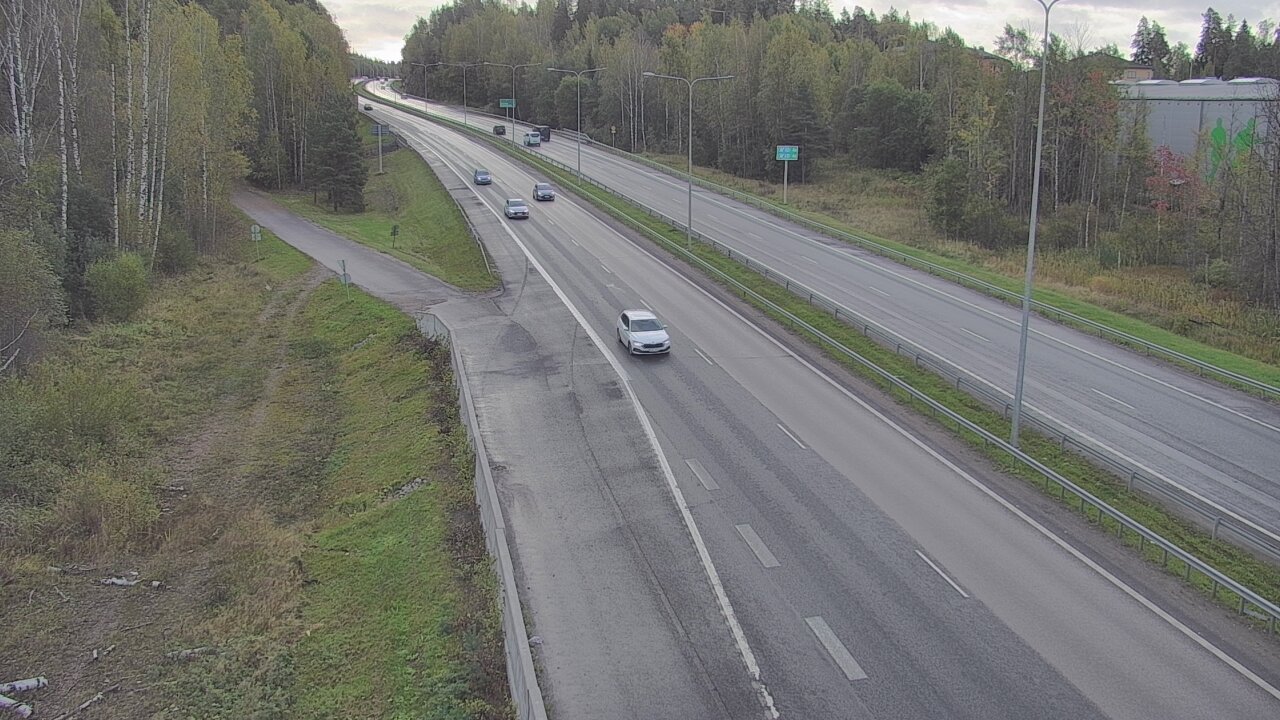 Weather Camera Image Road 1 Espoo, Kirkkojärvi, Espoo, Uusimaa