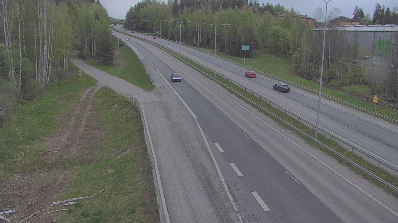 Weather Camera Image Väg 1 Esbo, Kyrkträsk, Espoo, Uusimaa