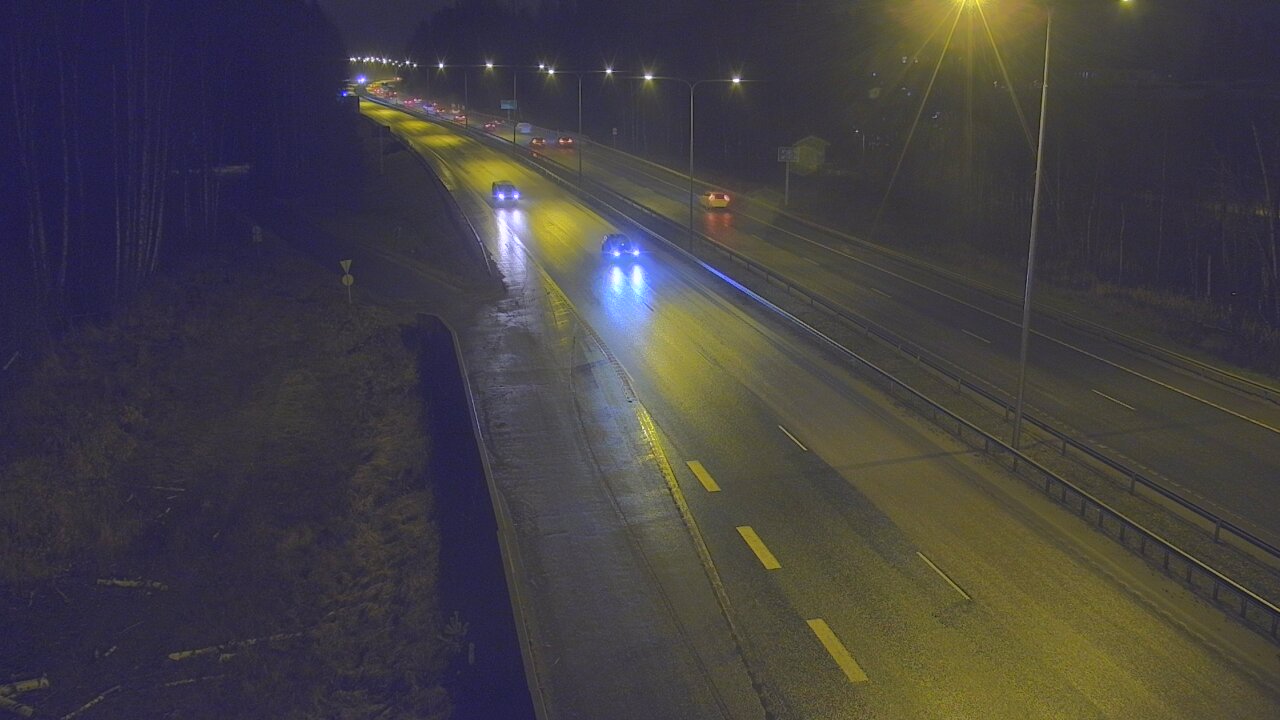 Weather Camera Image Väg 1 Esbo, Kyrkträsk, Espoo, Uusimaa