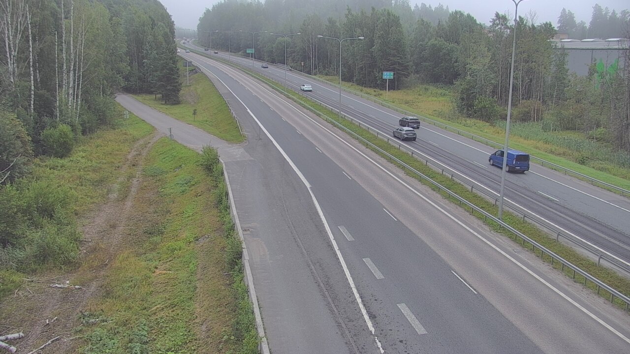 Weather Camera Image Road 1 Espoo, Kirkkojärvi, Espoo, Uusimaa