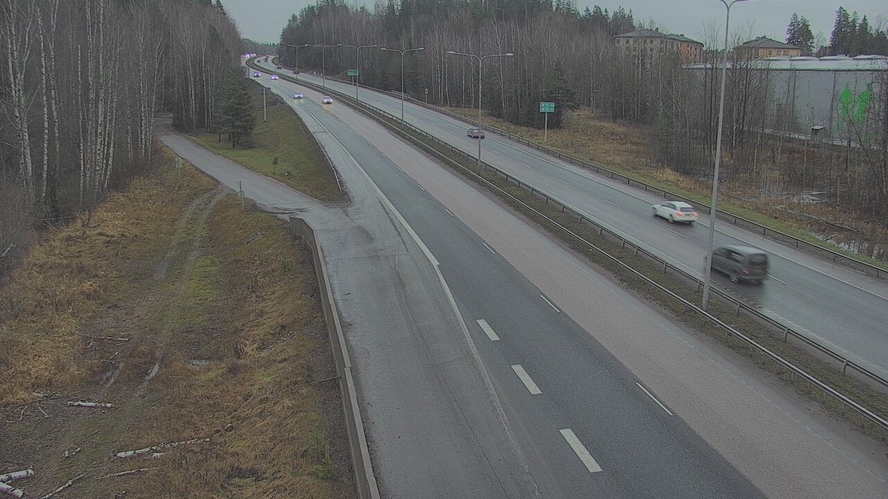 Weather Camera Image Väg 1 Esbo, Kyrkträsk, Espoo, Uusimaa