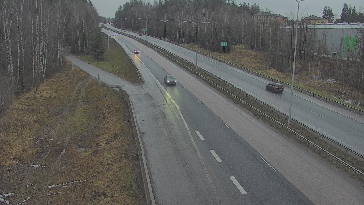 Weather Camera Image Väg 1 Esbo, Kyrkträsk, Espoo, Uusimaa