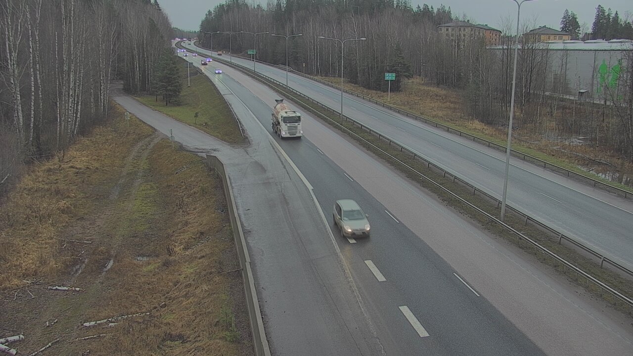 Weather Camera Image Väg 1 Esbo, Kyrkträsk, Espoo, Uusimaa