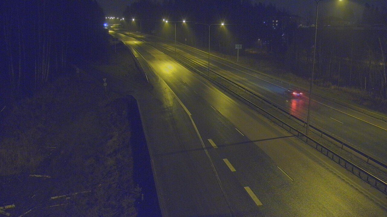 Weather Camera Image Väg 1 Esbo, Kyrkträsk, Espoo, Uusimaa