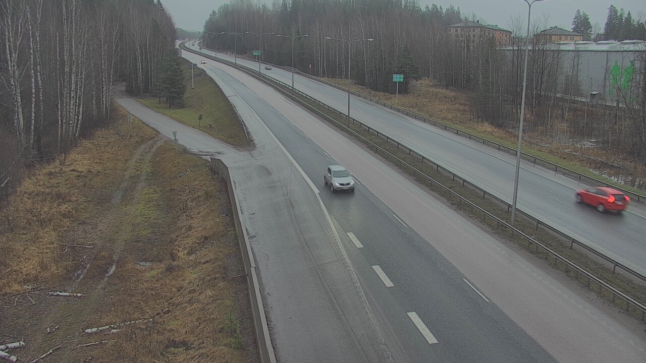 Weather Camera Image Väg 1 Esbo, Kyrkträsk, Espoo, Uusimaa