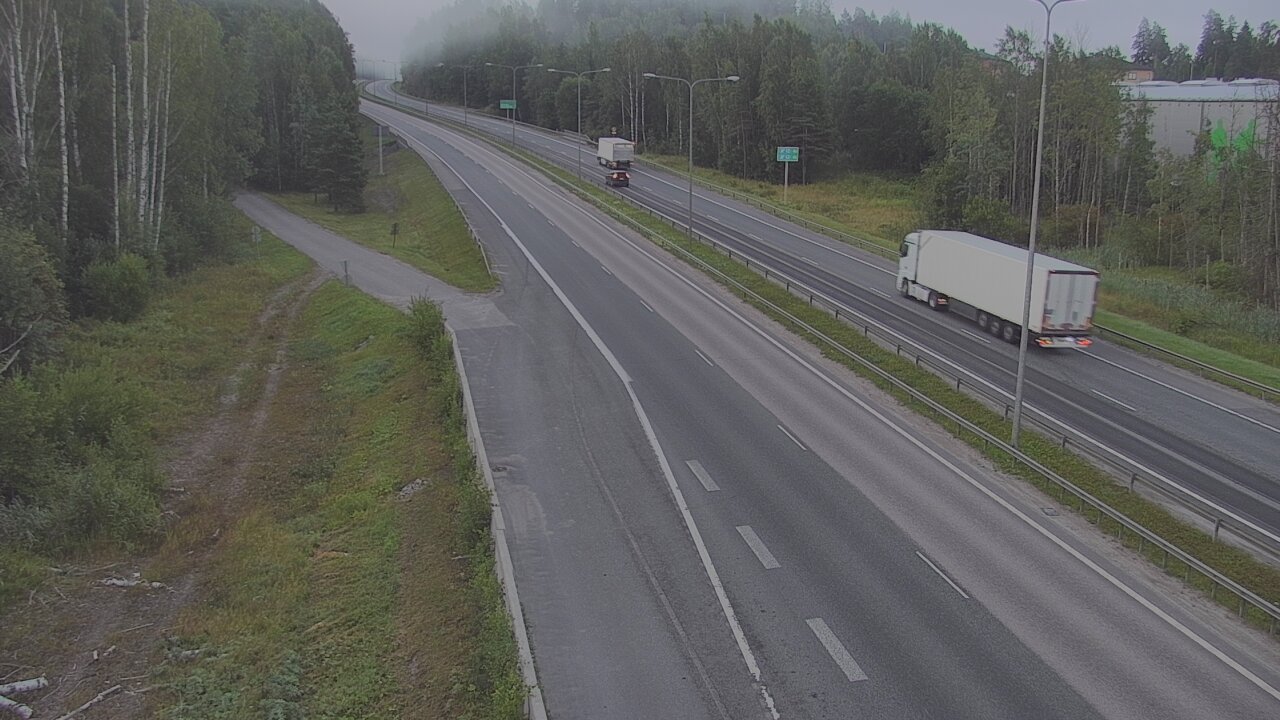 Weather Camera Image Road 1 Espoo, Kirkkojärvi, Espoo, Uusimaa