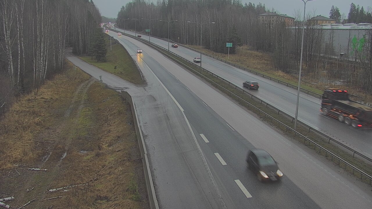 Weather Camera Image Väg 1 Esbo, Kyrkträsk, Espoo, Uusimaa