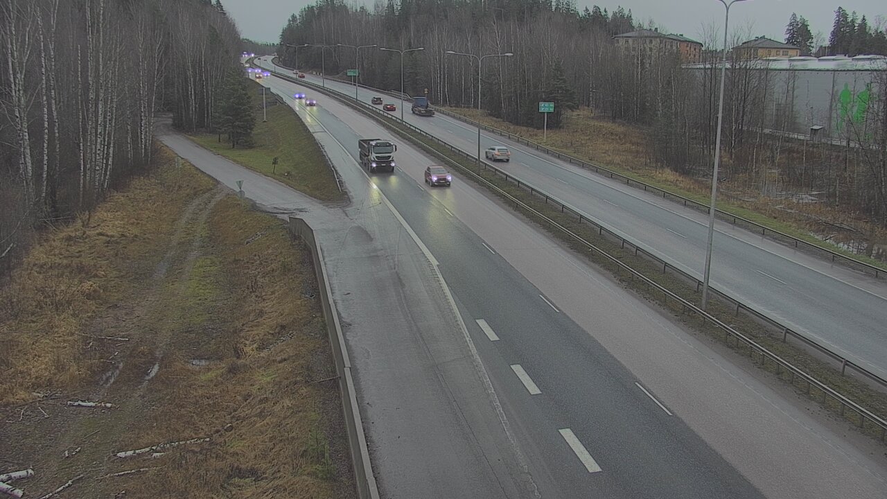 Weather Camera Image Väg 1 Esbo, Kyrkträsk, Espoo, Uusimaa