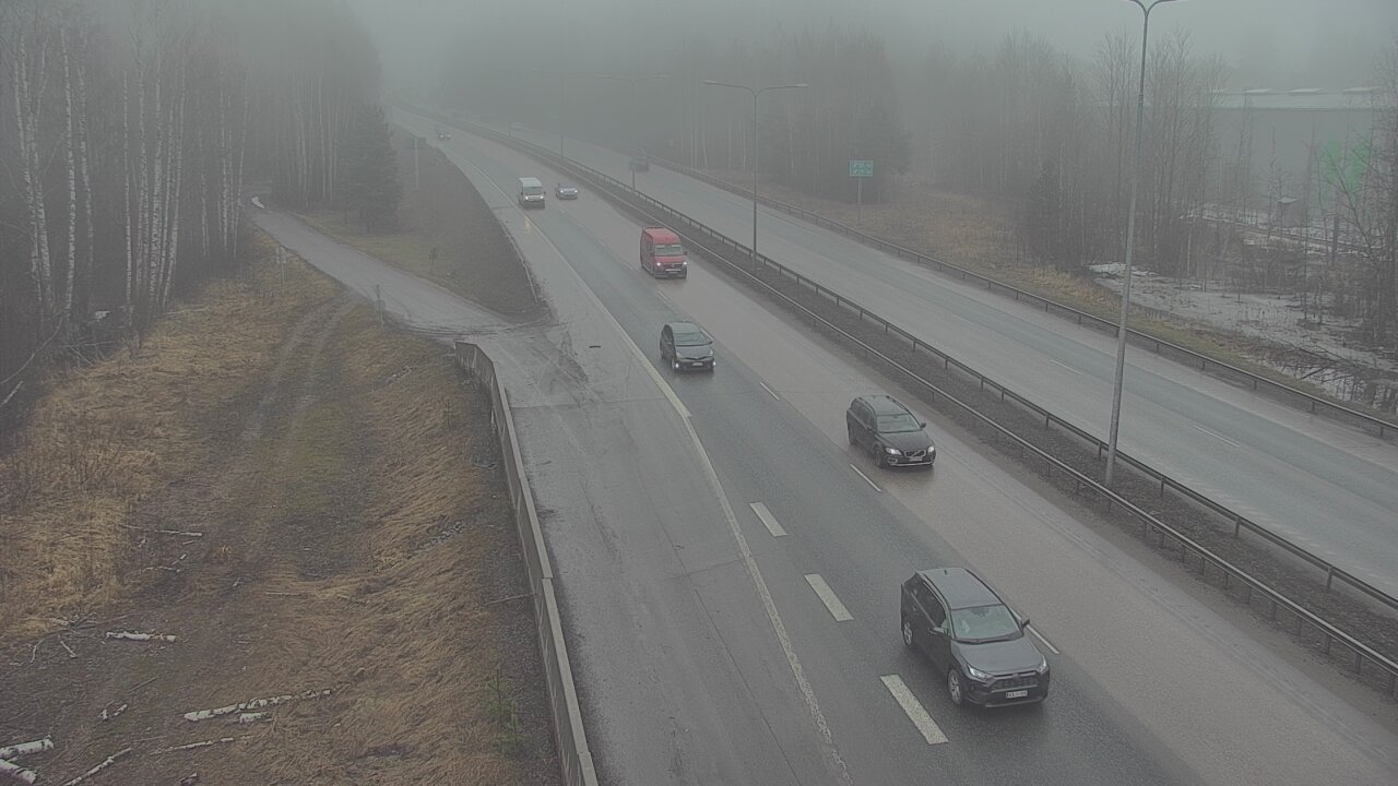 Weather Camera Image Road 1 Espoo, Kirkkojärvi, Espoo, Uusimaa