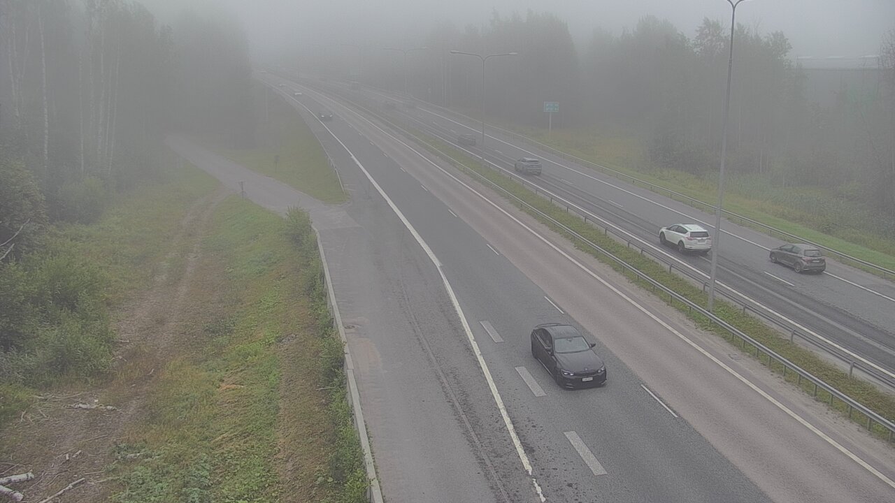 Weather Camera Image Road 1 Espoo, Kirkkojärvi, Espoo, Uusimaa