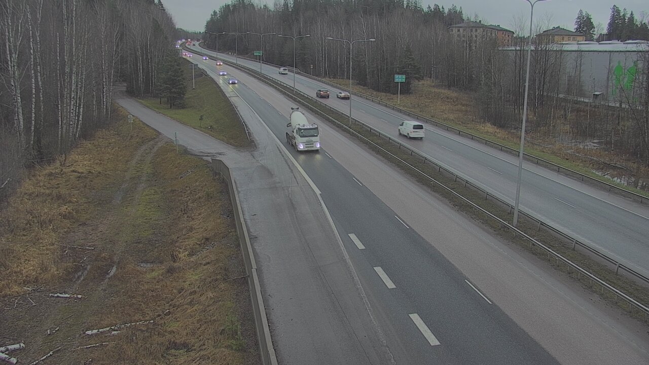 Weather Camera Image Väg 1 Esbo, Kyrkträsk, Espoo, Uusimaa