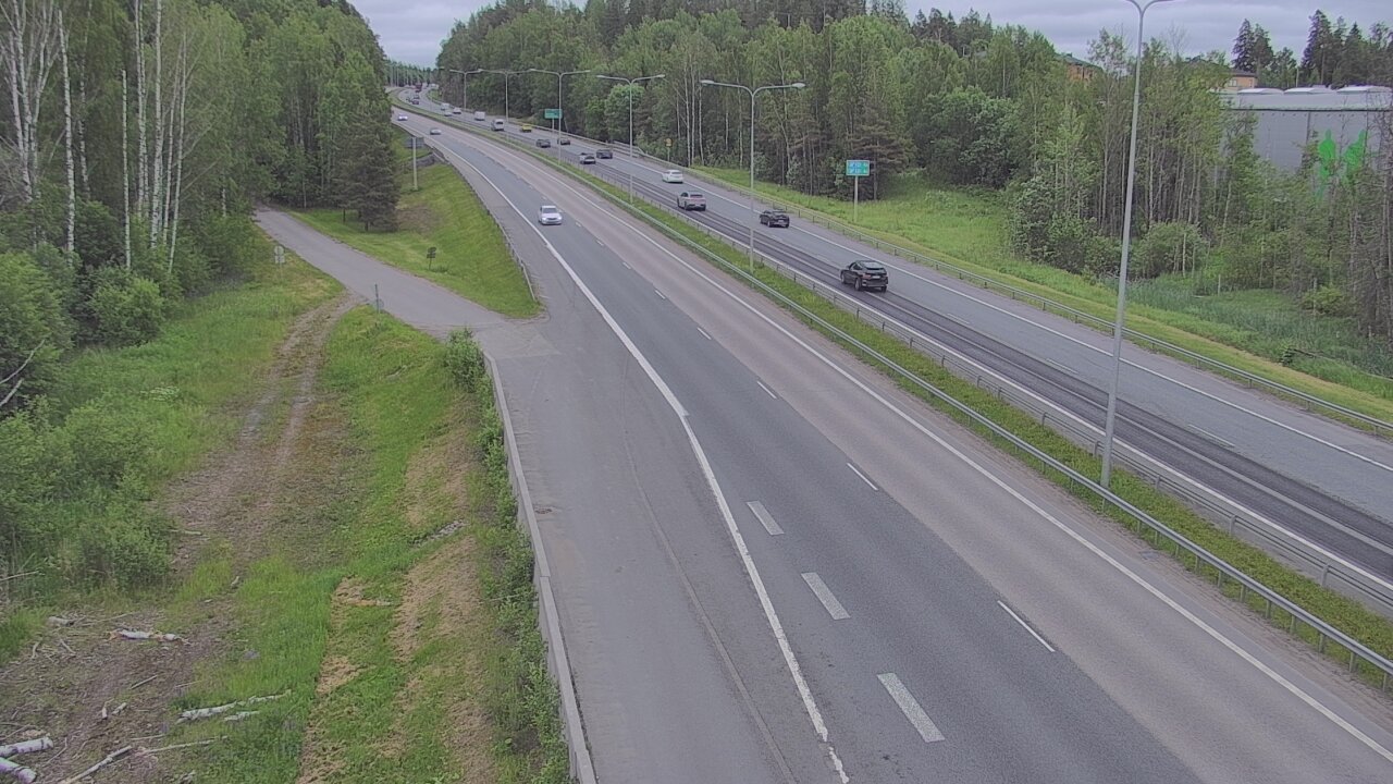 Weather Camera Image Väg 1 Esbo, Kyrkträsk, Espoo, Uusimaa